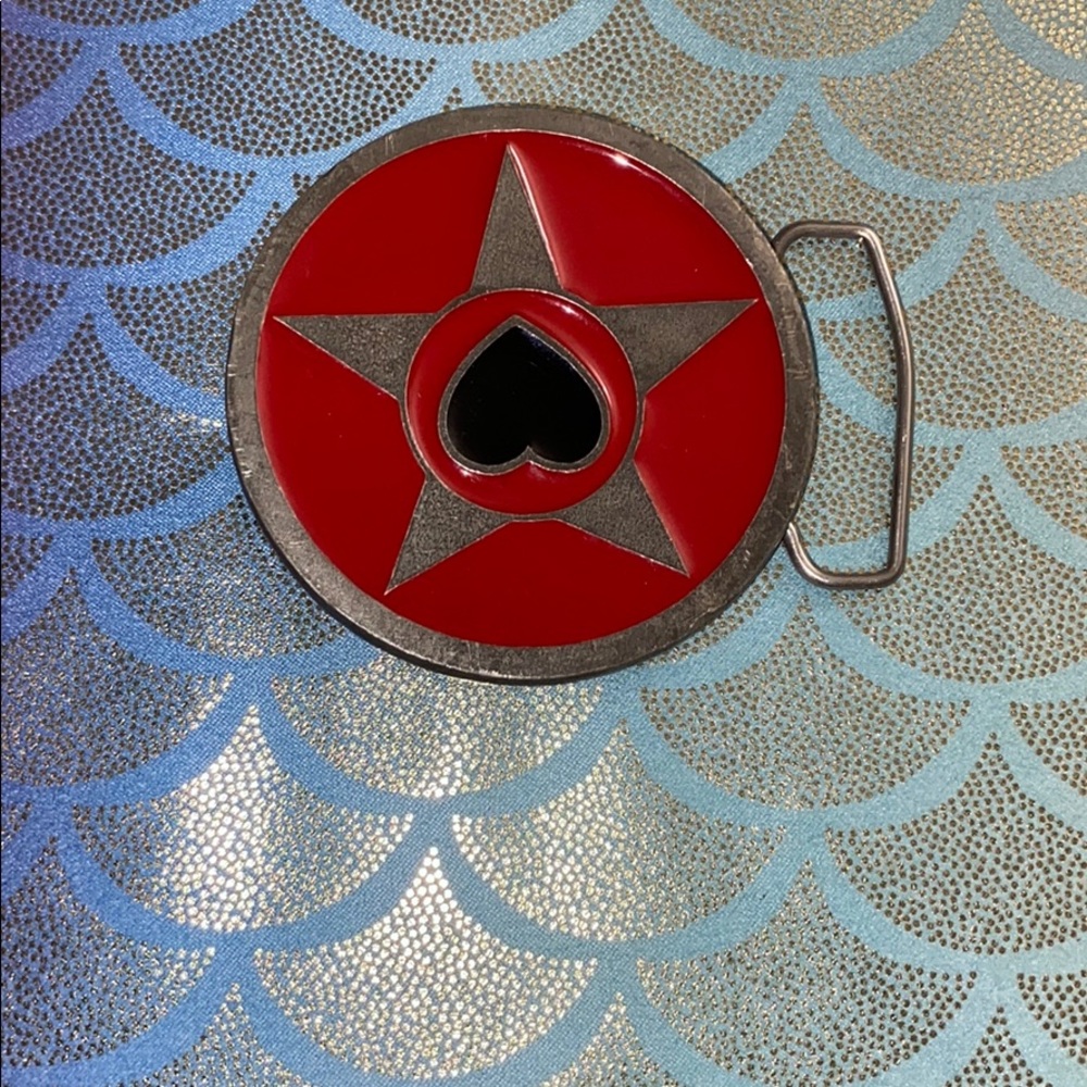 Faster skateboards belt buckle